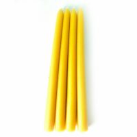 4 Taper Pair Beeswax Candles