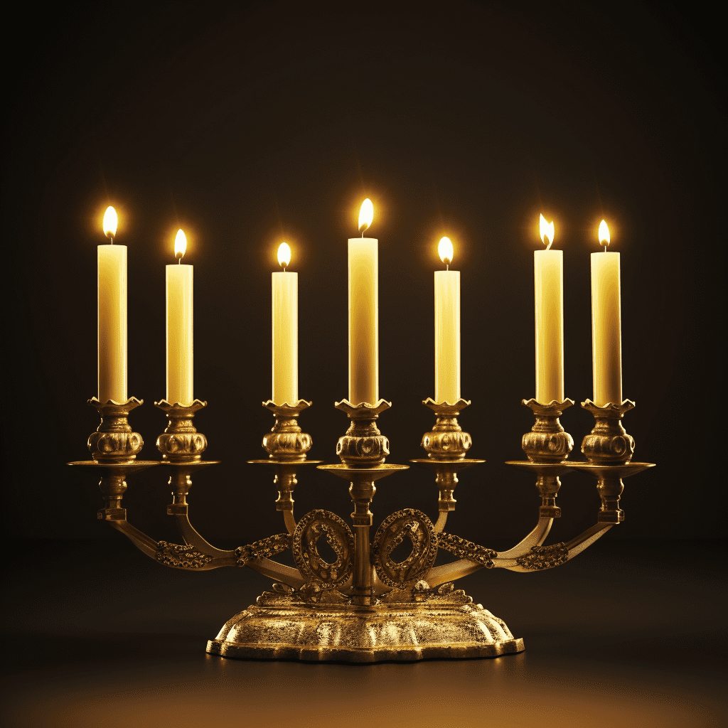 Taper candles for Menorah